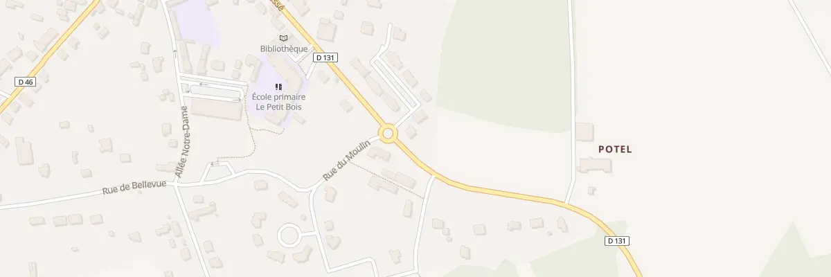 Plan du 2 Rue des Ecobus à Avessac