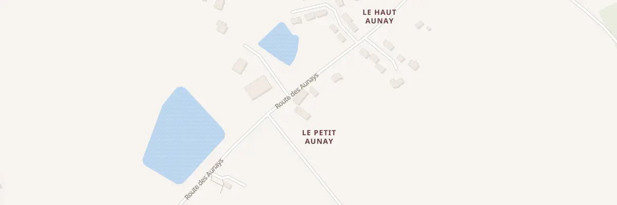 Plan du 26 Rte des Aunays à La Chapelle du Lou du Lac