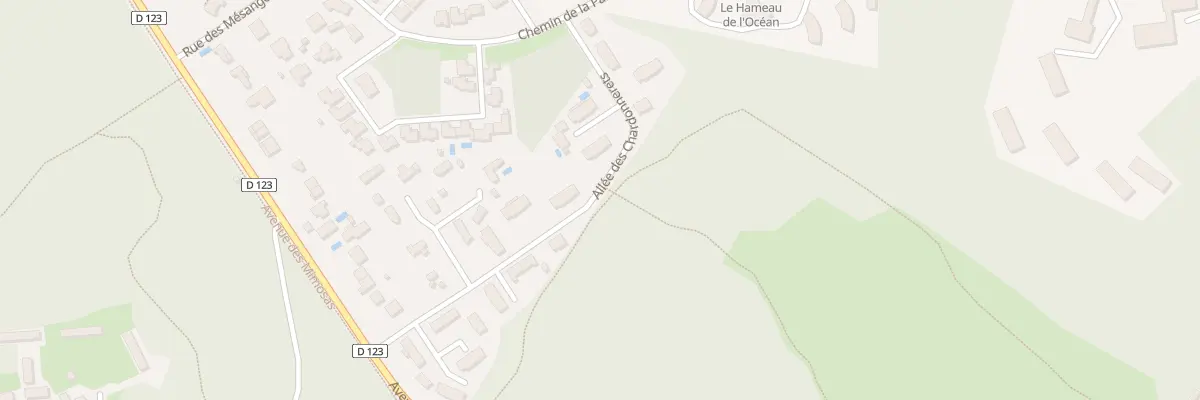 Plan du 28 All des Chardonnerets à Saint-Hilaire-de-Riez