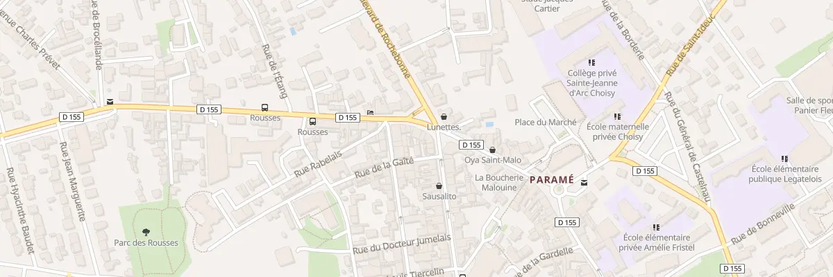 Plan du 5 Rue du Pdt Robert Schuman à Saint-Malo