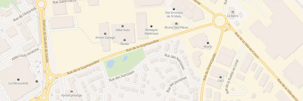 Plan du 26 Rue des Narcisses à Saint-Malo