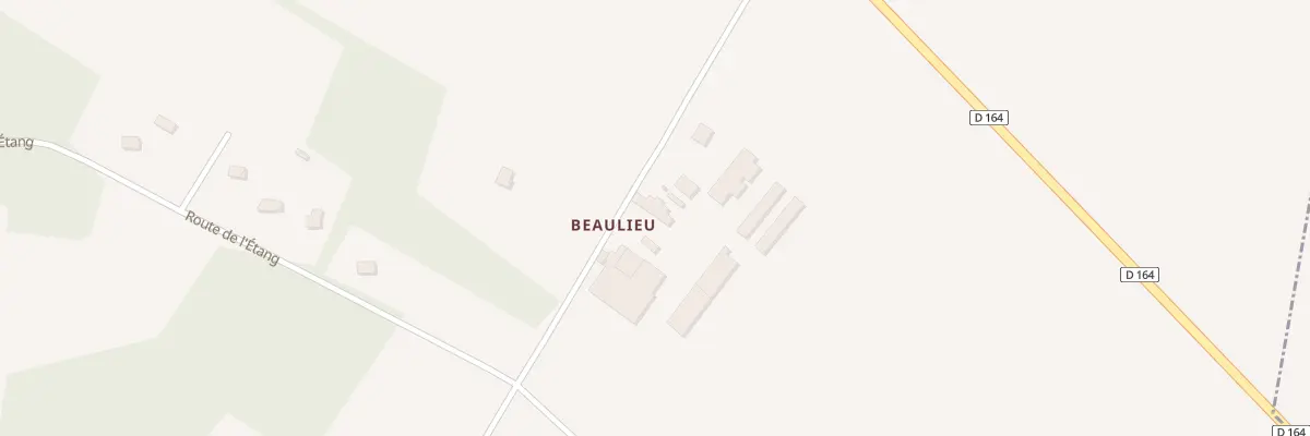 Plan du 5480 Beaulieu à Fégréac