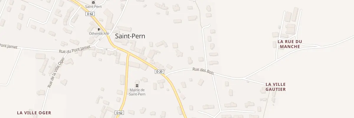 Plan du 2 Rue des Bois à Saint-Pern