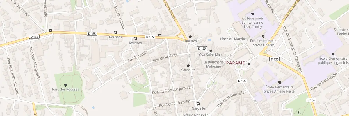 Plan du 5 Rue de la Gaîté à Saint-Malo