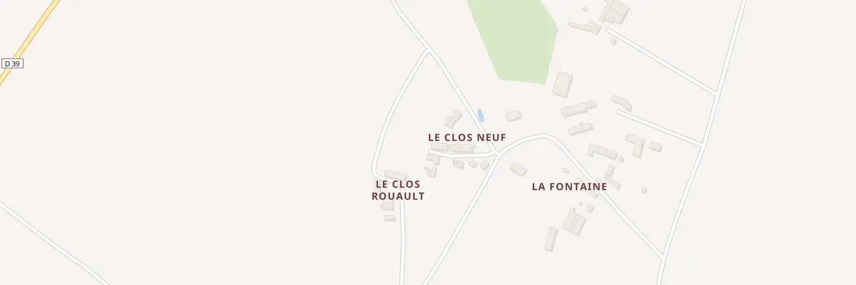 Plan du 10 Le Clos Neuf à Évran