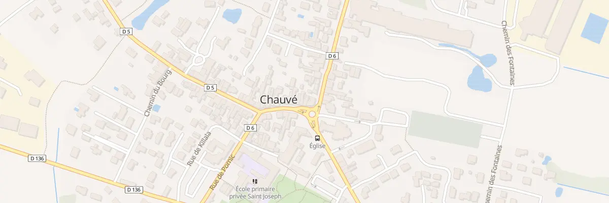 Plan du 1B Rue du Centre à Chauvé