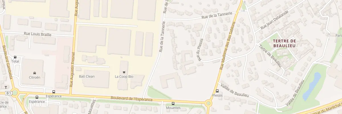 Plan du 31 Rue de la Tannerie à Saint-Malo