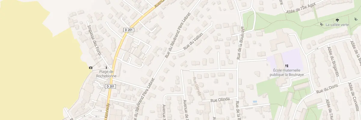 Plan du 4 Rue du Vallon à Saint-Malo
