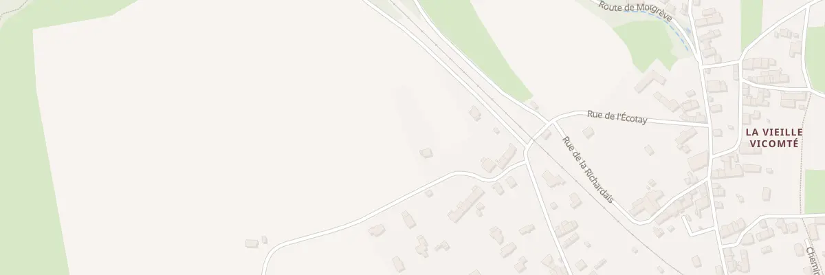 Plan du 8 La Ville Brossard à La Vicomté-sur-Rance