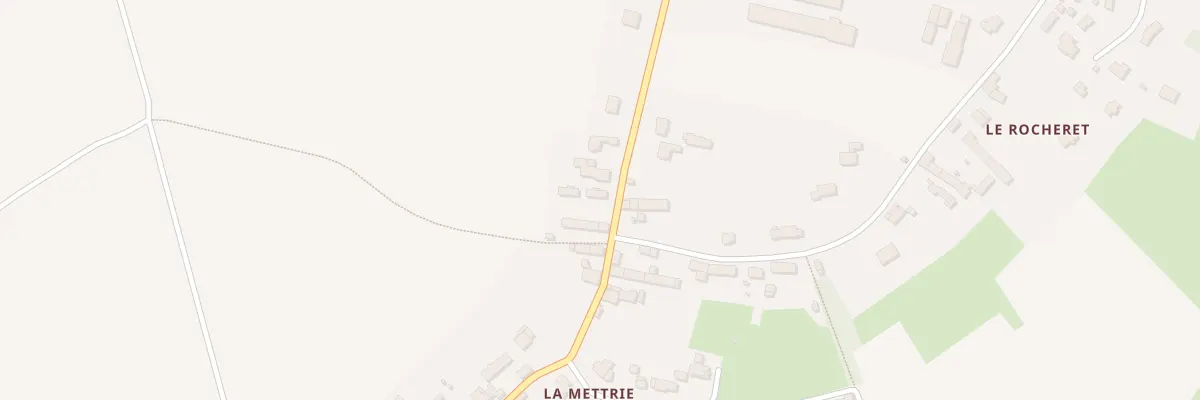 Plan du 3T La Mettrie Paumerais à Plouër-sur-Rance