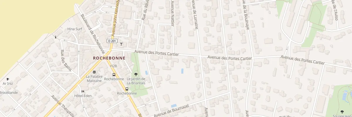 Plan du 32 Av des Portes Cartier à Saint-Malo
