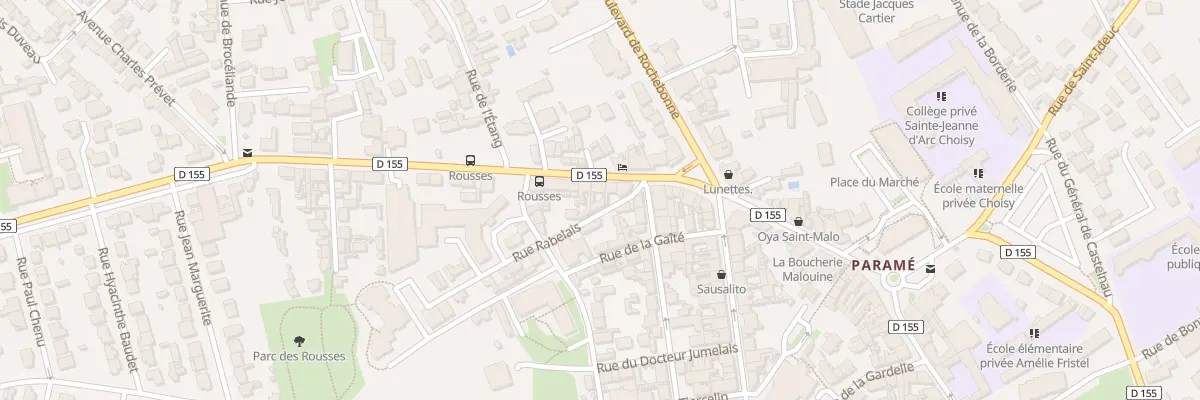 Plan du 19 Rue du Pdt Robert Schuman à Saint-Malo