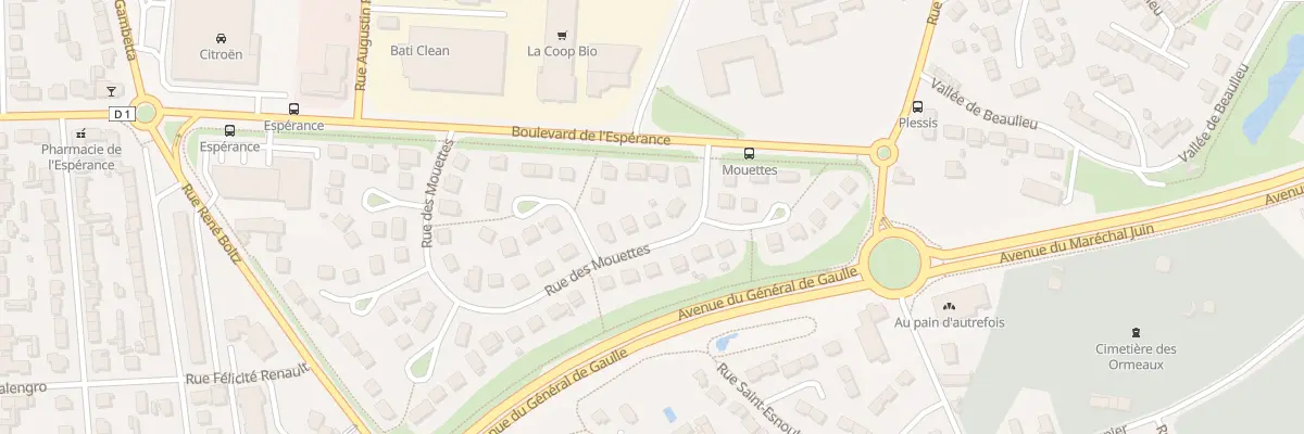 Plan du 25 Rue des Mouettes à Saint-Malo
