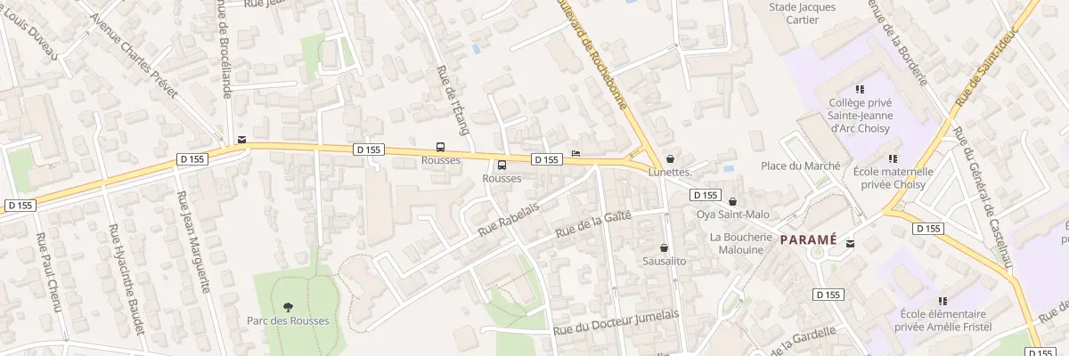 Plan du 27 Rue du Pdt Robert Schuman à Saint-Malo