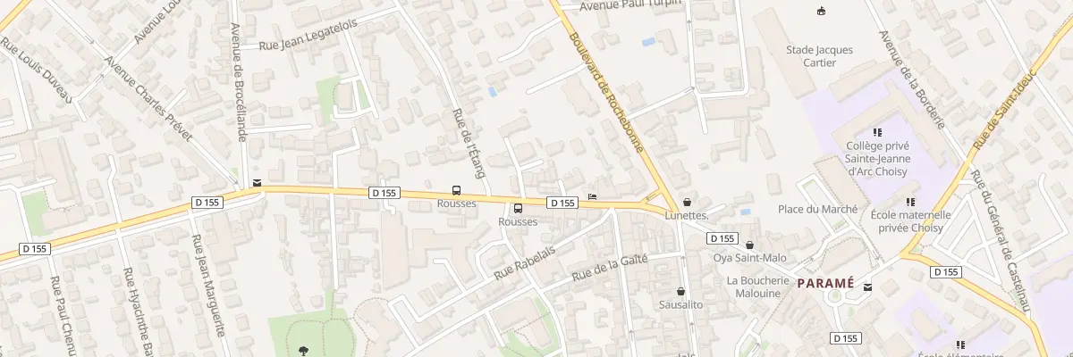 Plan du 28 Rue du Pdt Robert Schuman à Saint-Malo
