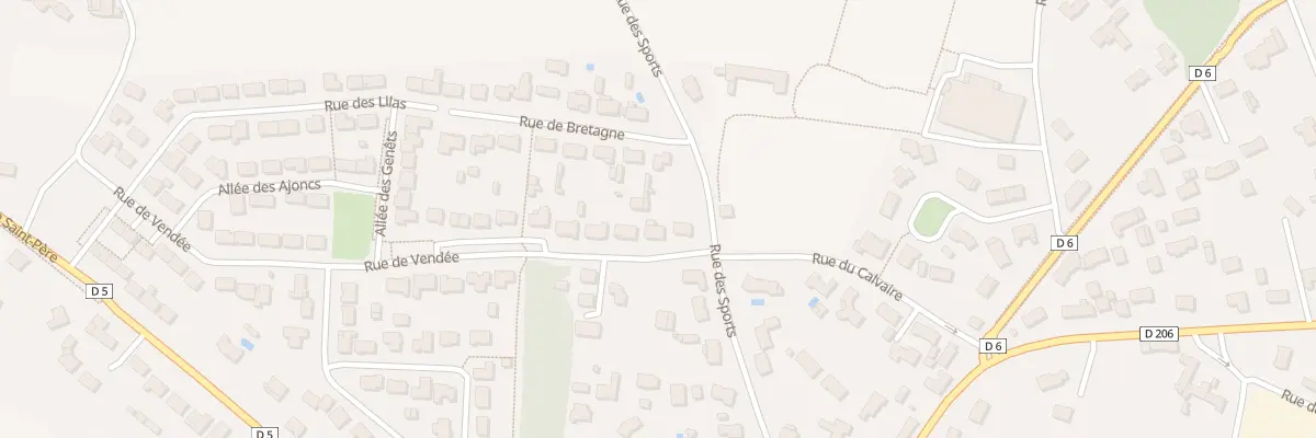 Plan du 3 Rue de Vendée à Chauvé