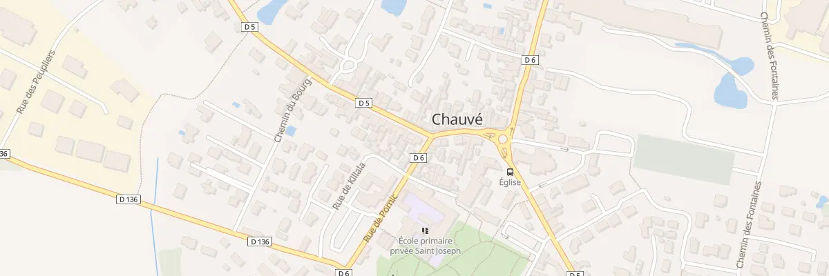 Plan du 2 Rue de St Pere en Retz à Chauvé
