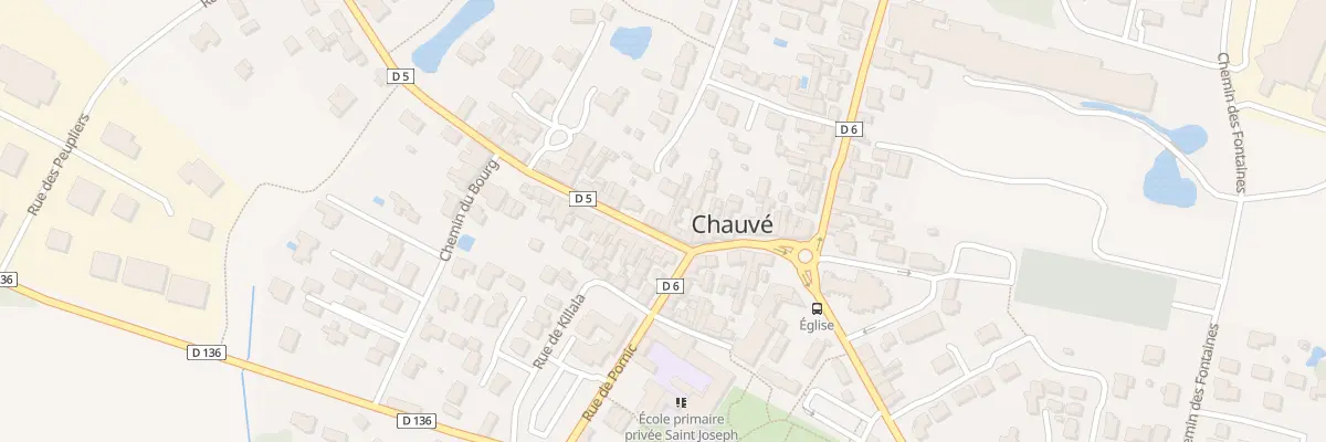 Plan du 9 Rue de St Pere en Retz à Chauvé