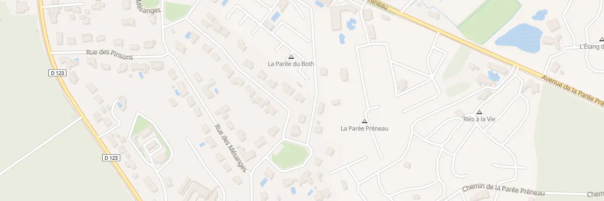 Plan du 21 Rue des Fauvettes à Saint-Hilaire-de-Riez