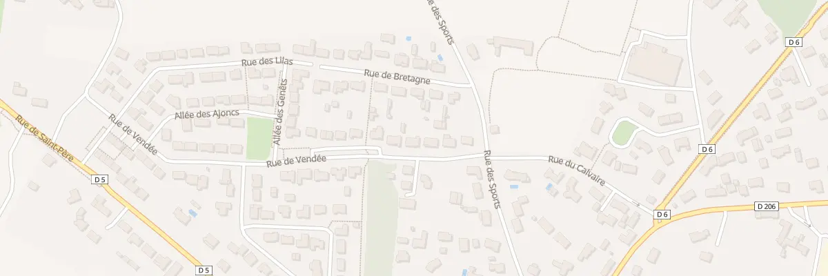 Plan du 7 Rue de Vendée à Chauvé