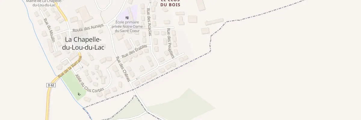 Plan du 13 Rue des Peupliers à Bédée
