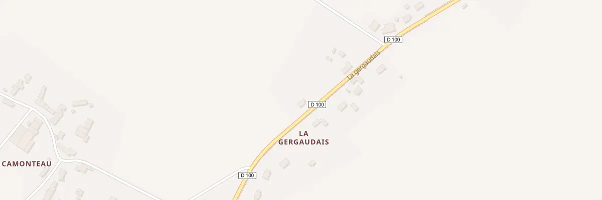 Plan du 46 La Gergaudais à Campbon