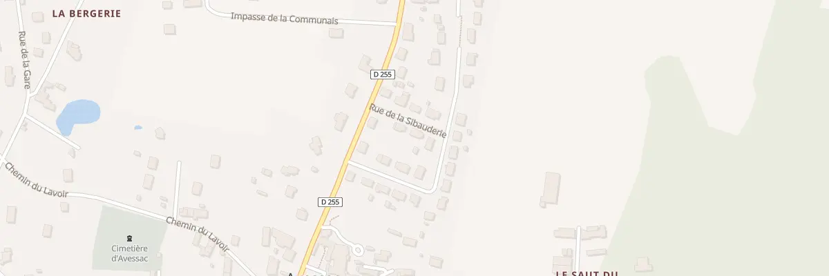 Plan du 32 Rue de la Sibauderie à Avessac