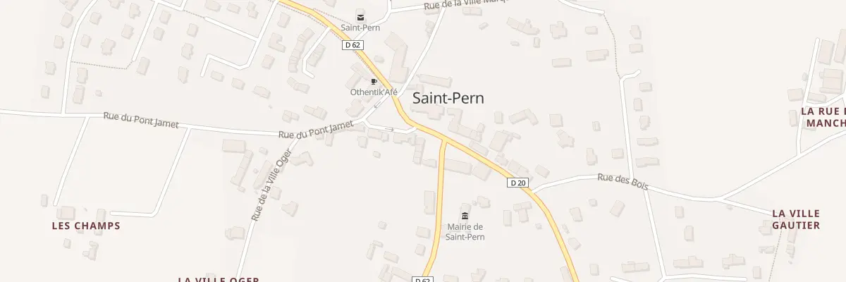 Plan du 5342 Le Bourg à Saint-Pern