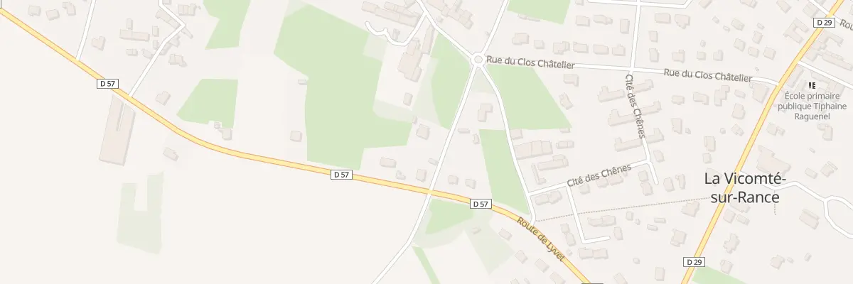 Plan du 4 Rue de la Mare aux Renards à La Vicomté-sur-Rance