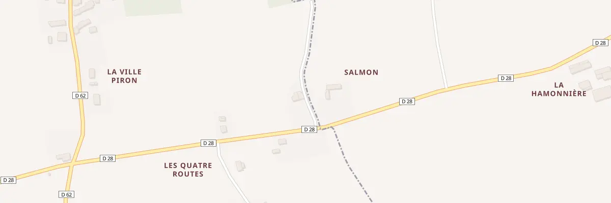 Plan du 5009 Salmon à La Chapelle du Lou du Lac