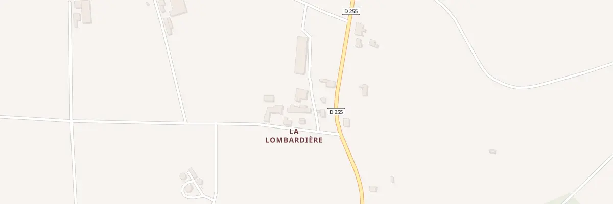 Plan du 5240 La Lombardiere à Avessac