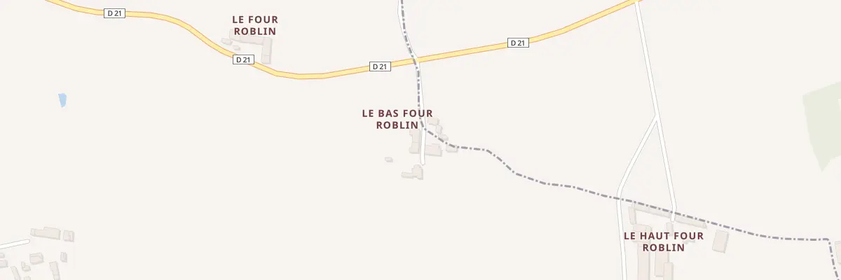 Plan du 5155 Le Four Roblin à Irodouër