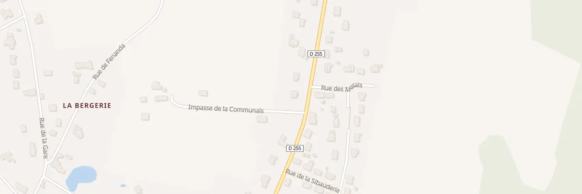 Plan du 17 Rue de Sainte-Marie à Avessac