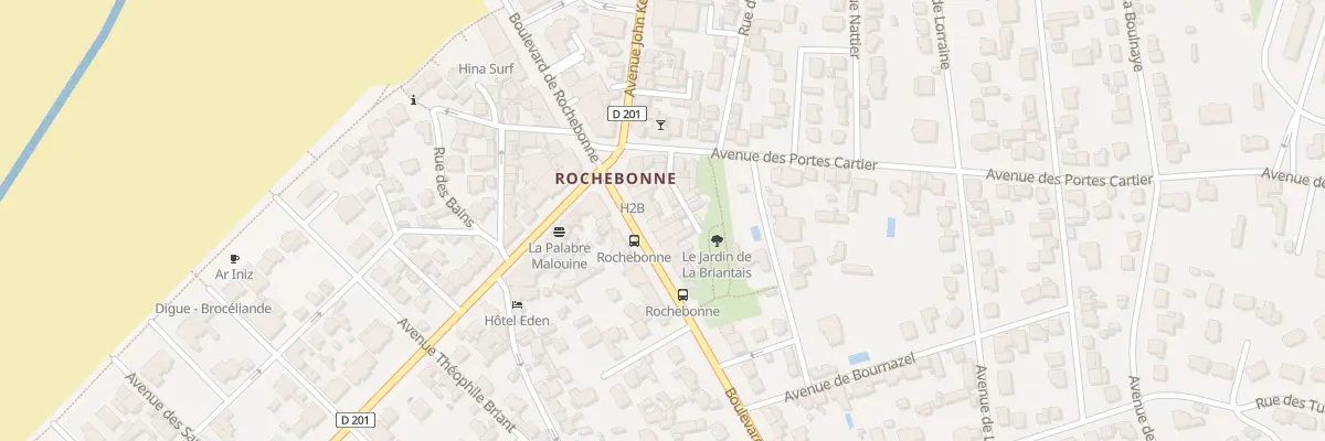 Plan du 72 Bd de Rochebonne à Saint-Malo