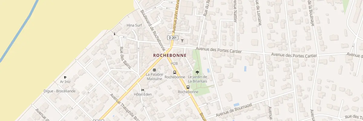 Plan du 76 Bd de Rochebonne à Saint-Malo