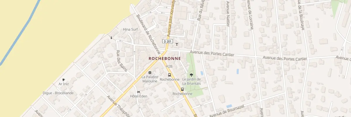 Plan du 80 Bd de Rochebonne à Saint-Malo