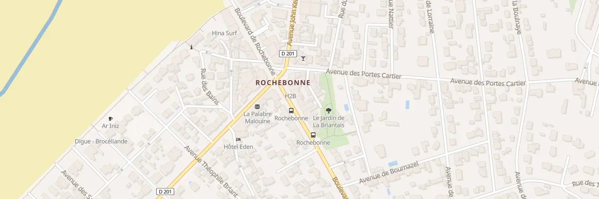 Plan du 74 Bd de Rochebonne à Saint-Malo