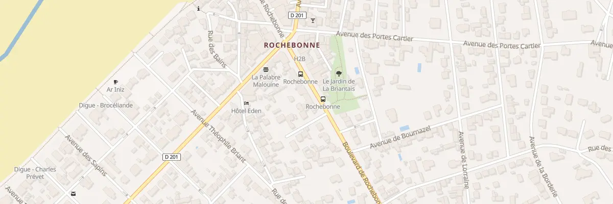 Plan du 59 Bd de Rochebonne à Saint-Malo