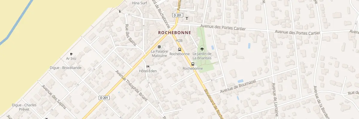 Plan du 63 Bd de Rochebonne à Saint-Malo