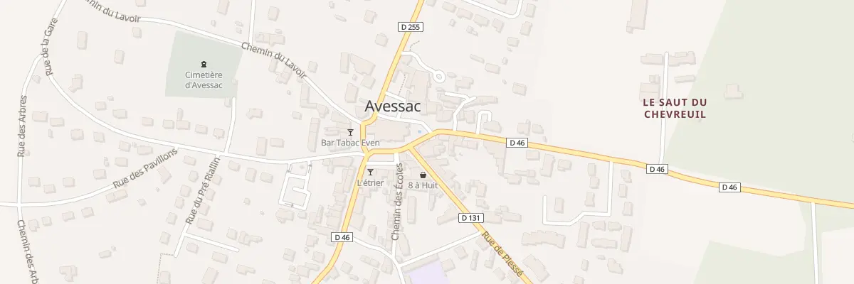 Plan du 4 Rue de Massérac à Avessac