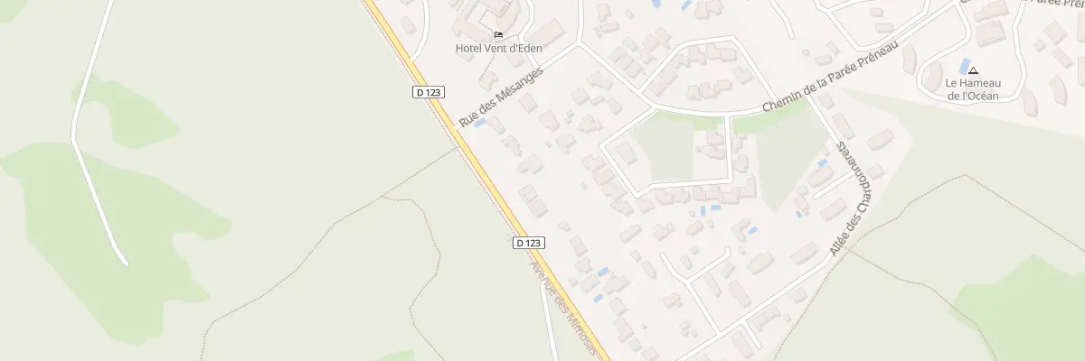 Plan du 32 Av des Mimosas à Saint-Hilaire-de-Riez