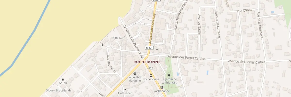 Plan du 82 Bd de Rochebonne à Saint-Malo