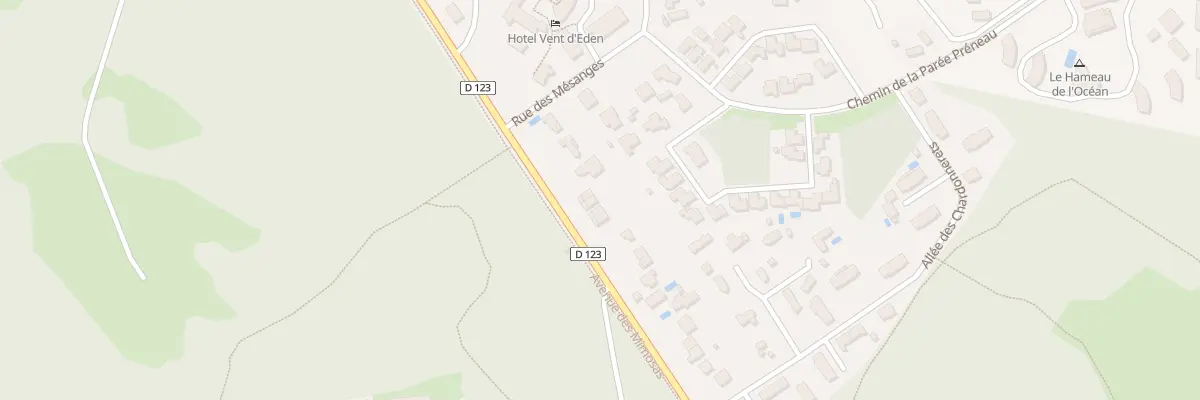 Plan du 30 Av des Mimosas à Saint-Hilaire-de-Riez