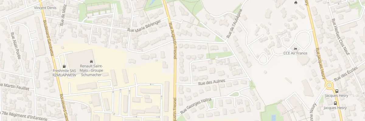 Plan du 34 Rue Augustin Fresnel à Saint-Malo
