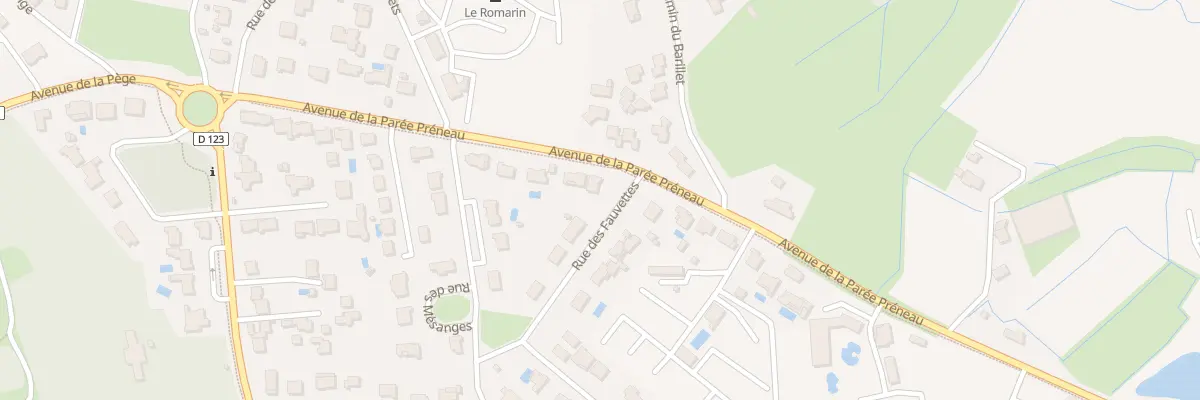 Plan du 47 Av de la Parée-Preneau à Saint-Hilaire-de-Riez