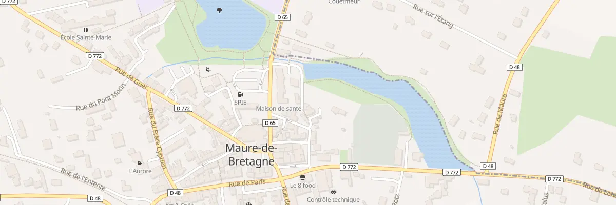 Plan du 14 Rue des Etangs à Val d’Anast