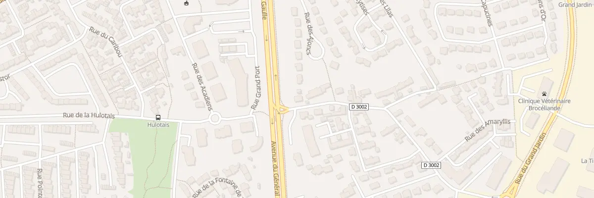 Plan du 1 Rue Guillaume Onfroy à Saint-Malo