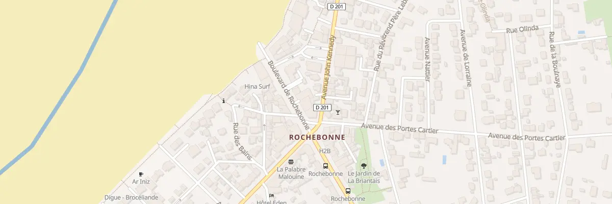 Plan du 84 Bd de Rochebonne à Saint-Malo