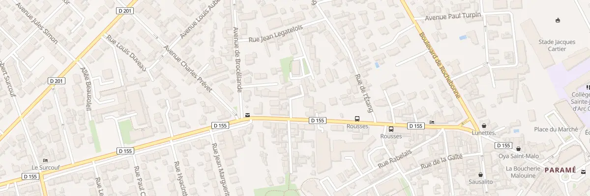 Plan du 48 Rue du Pdt Robert Schuman à Saint-Malo