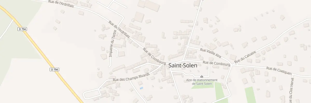 Plan du 13 Rue de Combourg à Lanvallay
